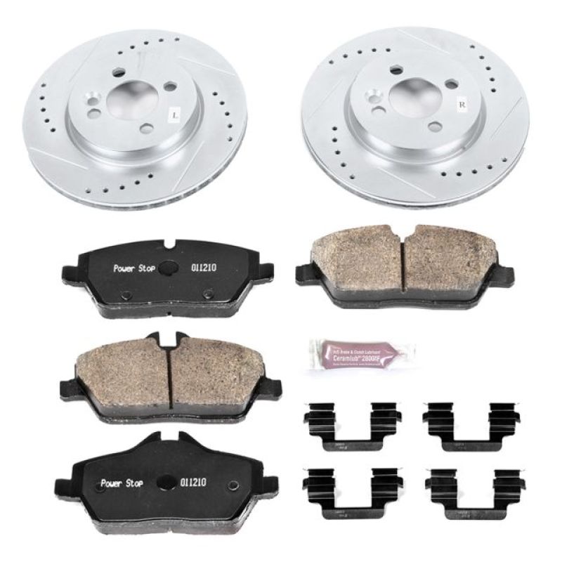 PowerStop 07-10 Mini Cooper Front Z23 Evolution Sport Brake Kit