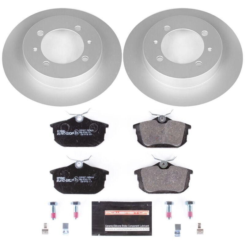 PowerStop 00-04 Volvo S40 Rear Euro-Stop Brake Kit