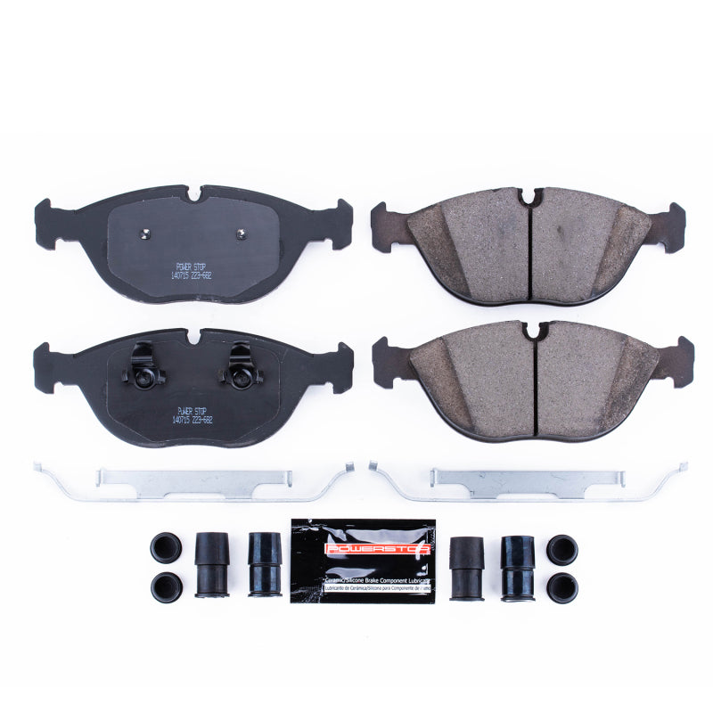 PowerStop 04-06 Audi TT Quattro Front Z23 Evolution Sport Brake Pads w/Hardware