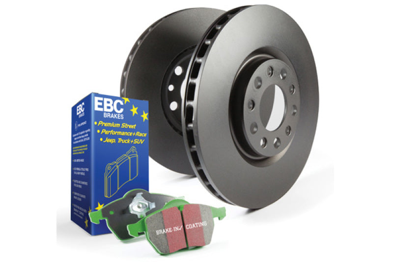 EBC S14 Kits Greenstuff 6000 and RK Rotors - 2014-2018 Volkswagen Passat S
