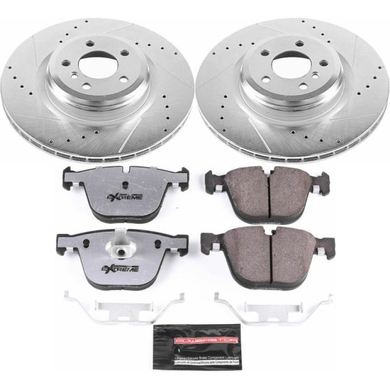 PowerStop 10-15 BMW 760Li Rear Z26 Street Warrior Brake Kit