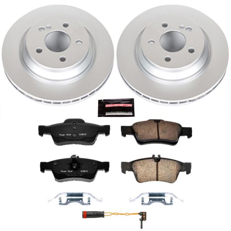 PowerStop 12-13 Mercedes-Benz S350 Rear Z23 Evolution Sport Coated Brake Kit