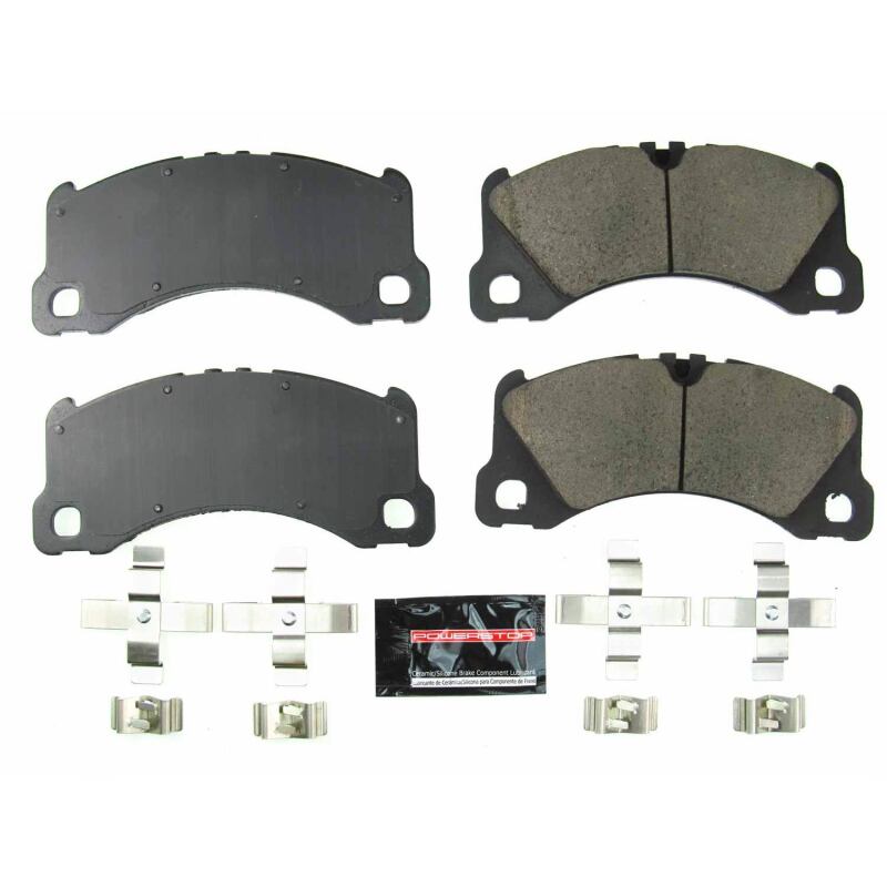 PowerStop 13-17 Porsche Cayenne Front Z23 Evolution Sport Brake Pads w/Hardware