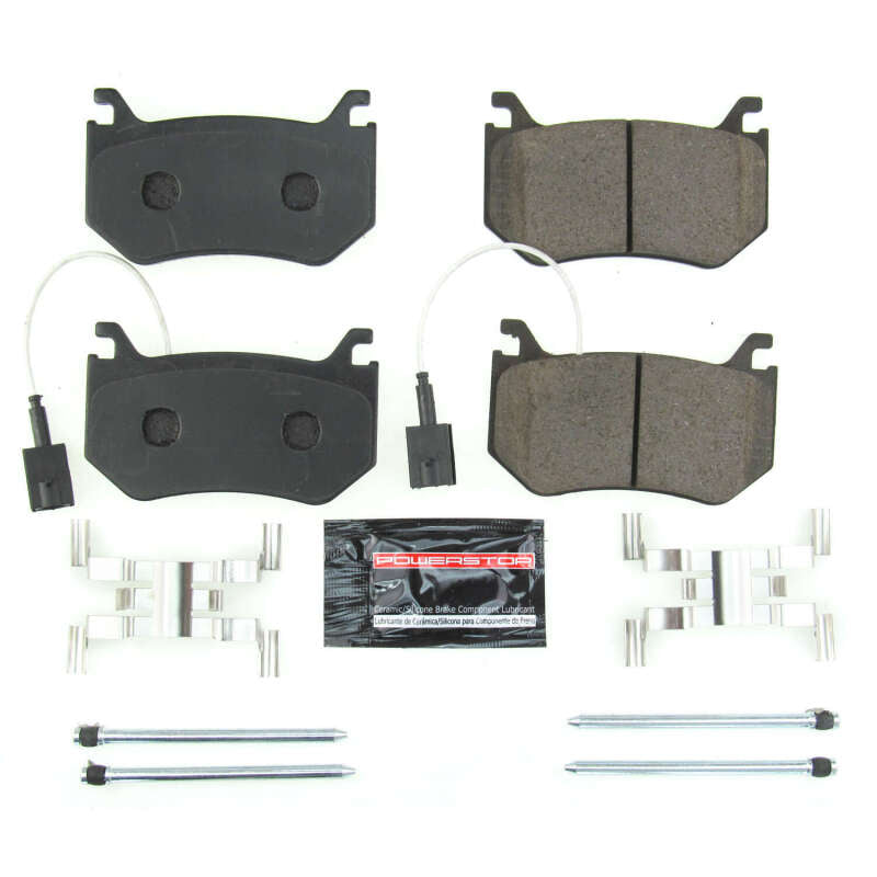 PowerStop 17-18 Alfa Romeo Giulia Rear Z23 Evolution Sport Brake Pads w/Hardware