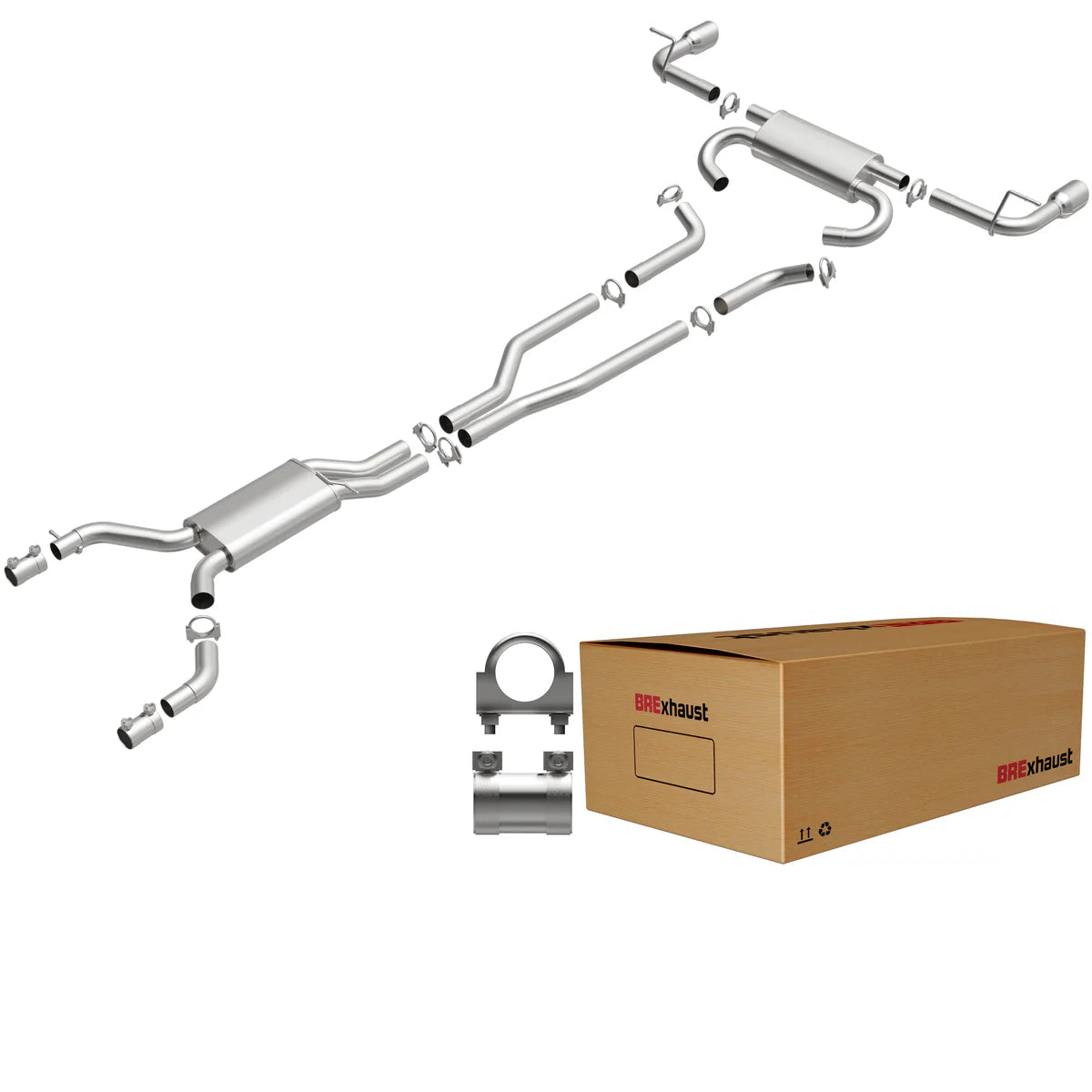 MagnaFlow 07-15 Audi Q7 BRE Exhaust Kit