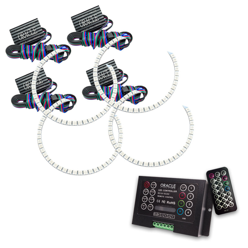Oracle Lighting Oracle Volkswagen Passat 11-14 Halo Kit - ColorSHIFT w/ 2.0 Controller