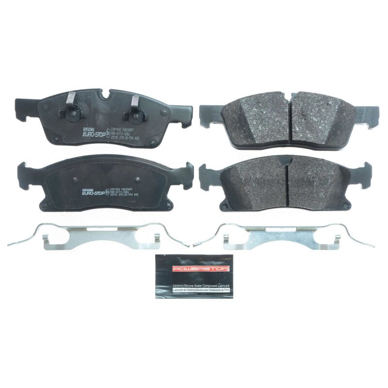 PowerStop 2015 Mercedes-Benz ML400 Euro-Stop ECE-R90 Front Brake Pads