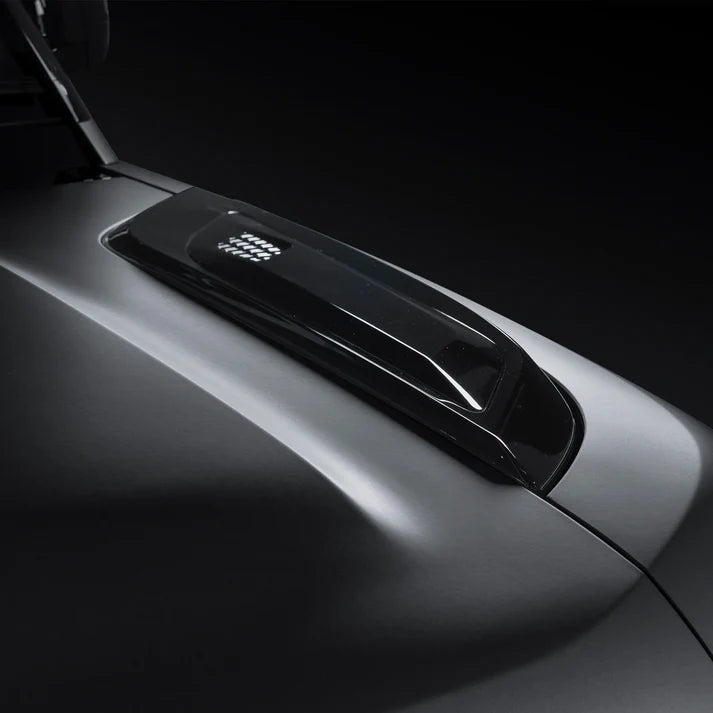 Urban Automotive Defender 'Best of British' Hood Top Vents - Gloss Black