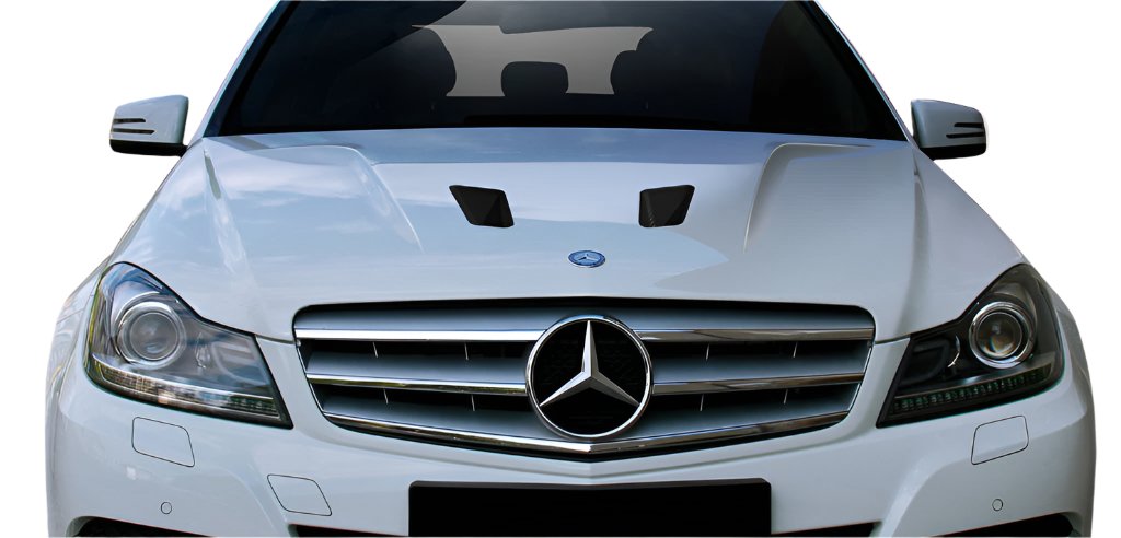 Carbon Creations Black Series Look Hood (1 Piece) - Mercedes W204 C Class (2012-2014)