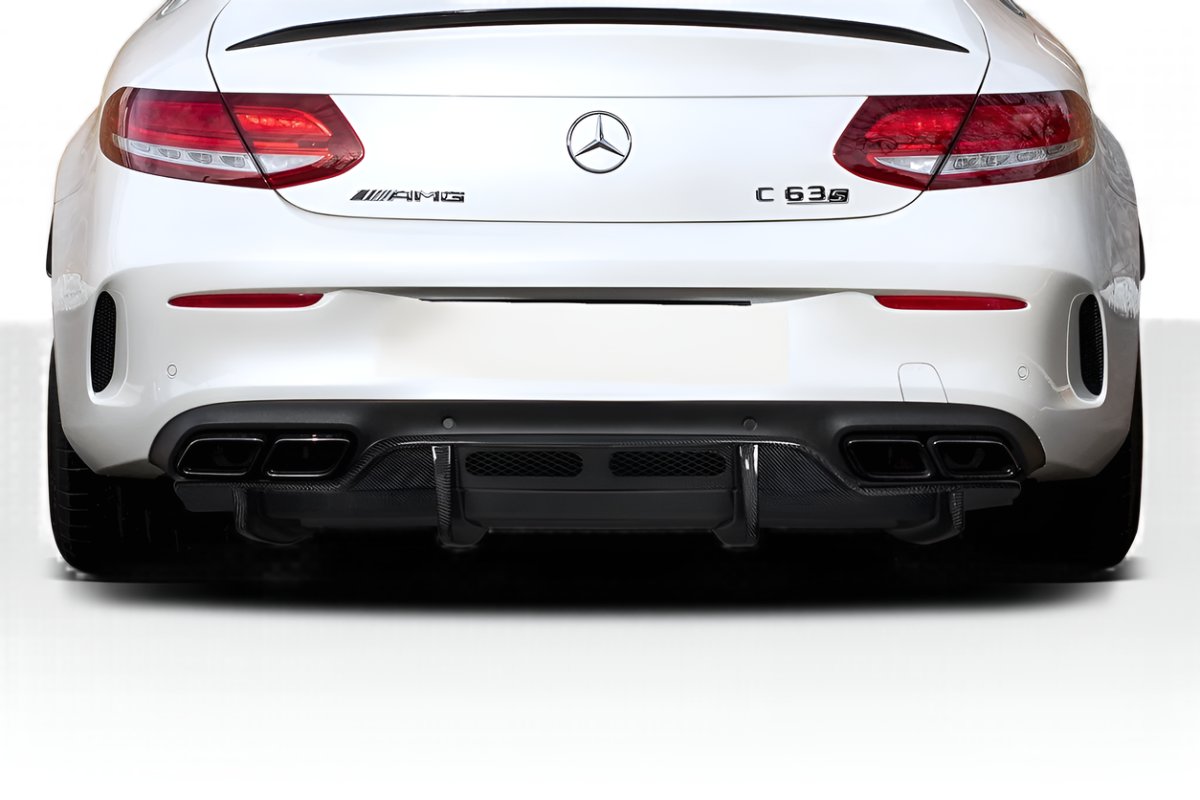 Carbon Creations Power Rear Diffuser (1 Piece) - Mercedes W205 C63 AMG (2015-2018)
