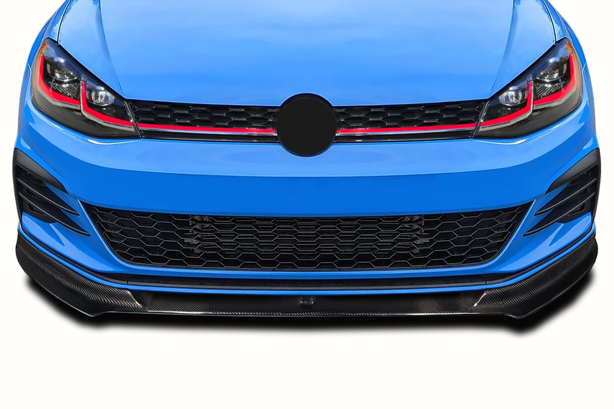 Carbon Creations Circuit Front Lip Spoiler Air Dam - 1 Piece - 2015-2021 Volkswagen Golf / GTI