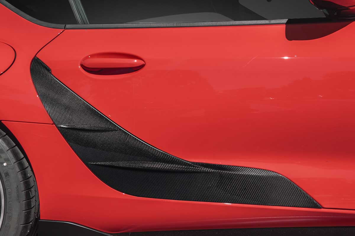 Carbon Creations TRD Look Door Panel Garnish - 2 Pieces - 2020-2023 Toyota Supra