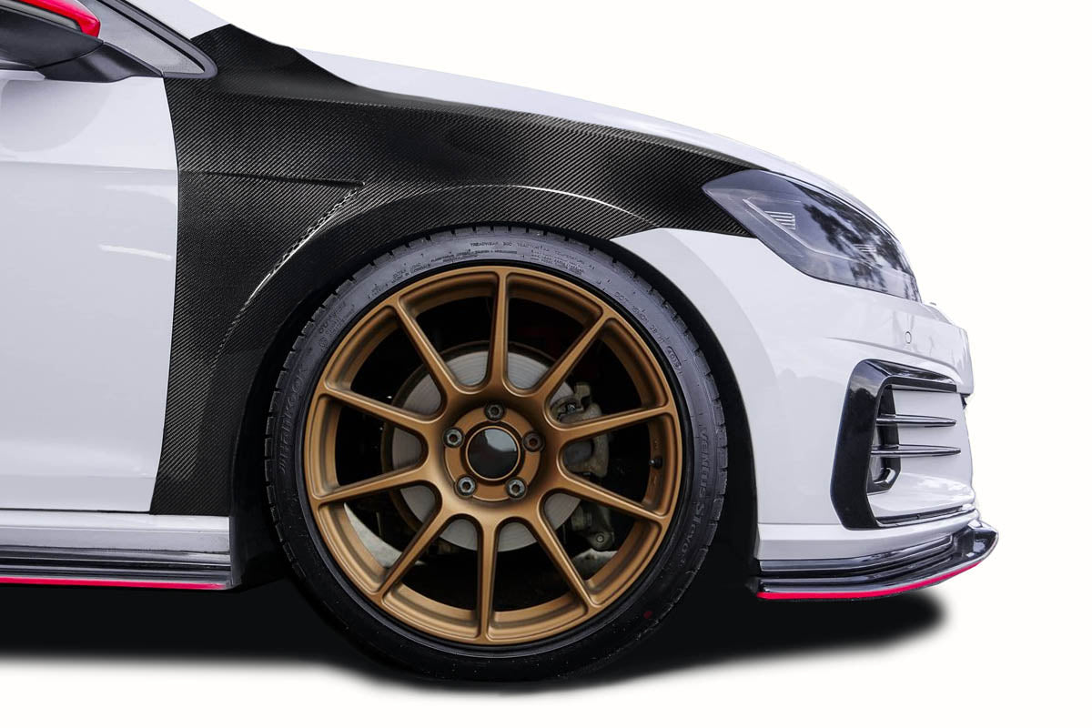 Carbon Creations GT Concept Fenders - 2 Pieces - 2018-2021 Volkswagen Golf / GTI