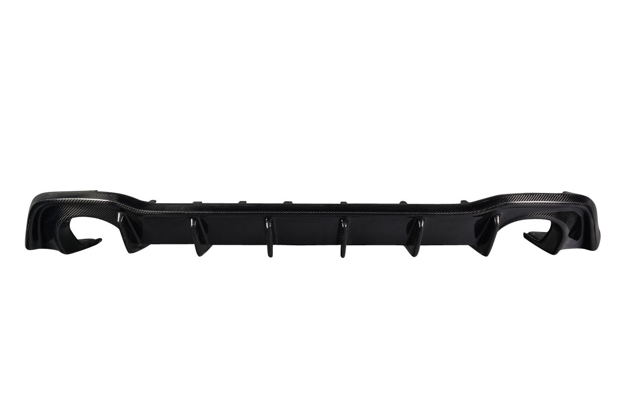 Carbon Creations Zamba Rear Diffuser - 1 Piece - 2022-2024 Volkswagen Golf GTI