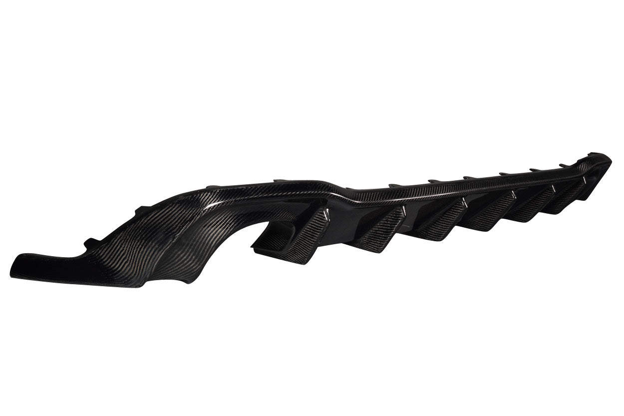 Carbon Creations Zamba Rear Diffuser - 1 Piece - 2022-2024 Volkswagen Golf GTI