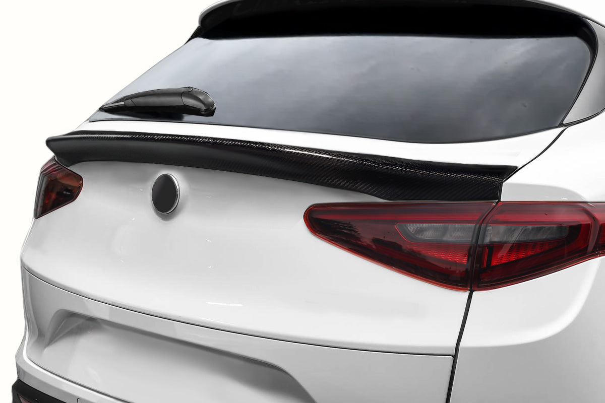 Carbon Creations Signal Rear Mid Wing Spoiler - 1 Piece - 2018-2023 Alfa Romeo Stelvio