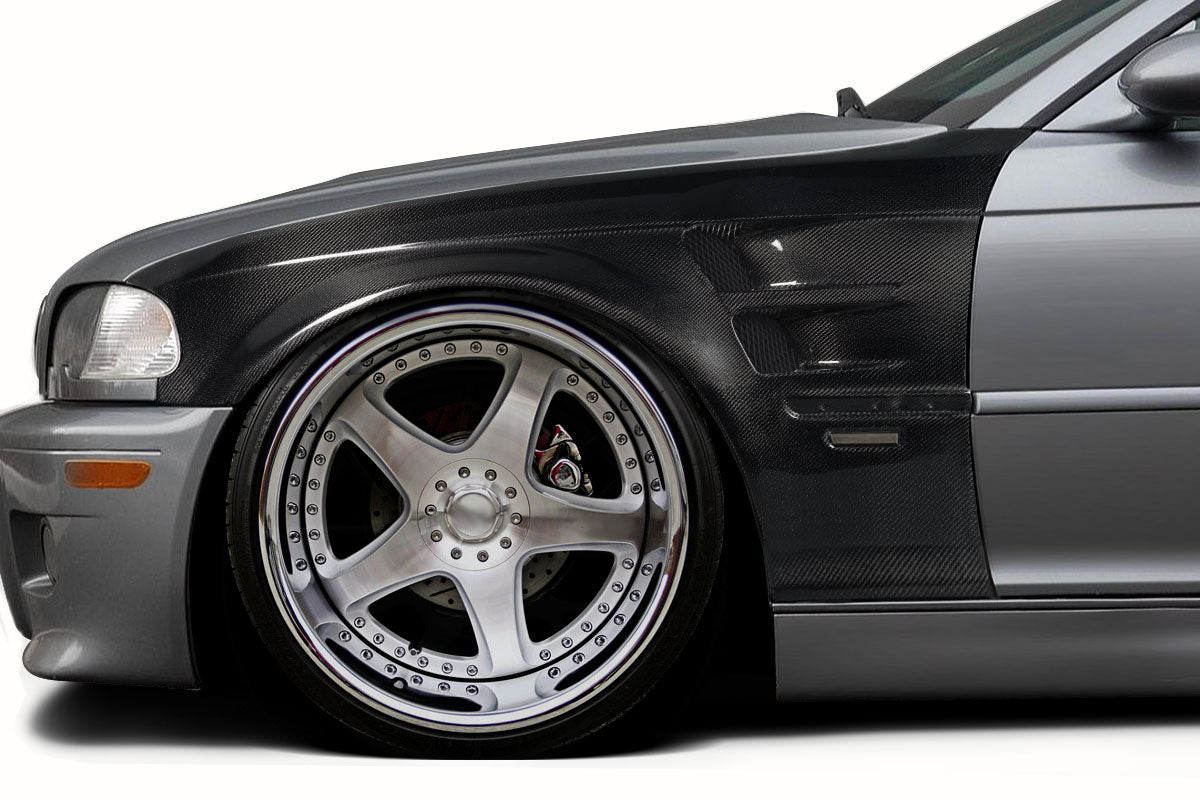 Carbon Creations Savala Front Fenders - 2 Pieces  - 1999-2003 BMW 3 Series E46 4dr Sedan