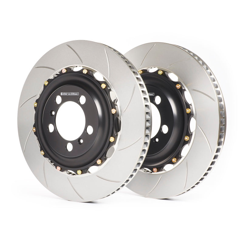 GiroDisc Front Rotors Slotted - B6/B7 A4, B5/B6/B7 S4, C5 A6/Allroad
