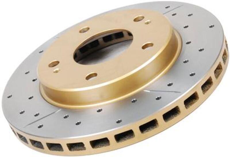 DBA 06-09 Volkswagen GTI Rear Drilled & Slotted Street Series Rotor - DBA2807X