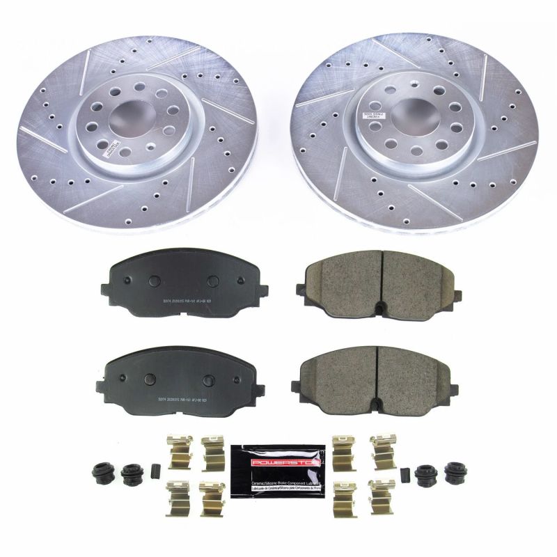 PowerStop 2018 Volkswagen Atlas Front Z23 Evolution Sport Brake Kit