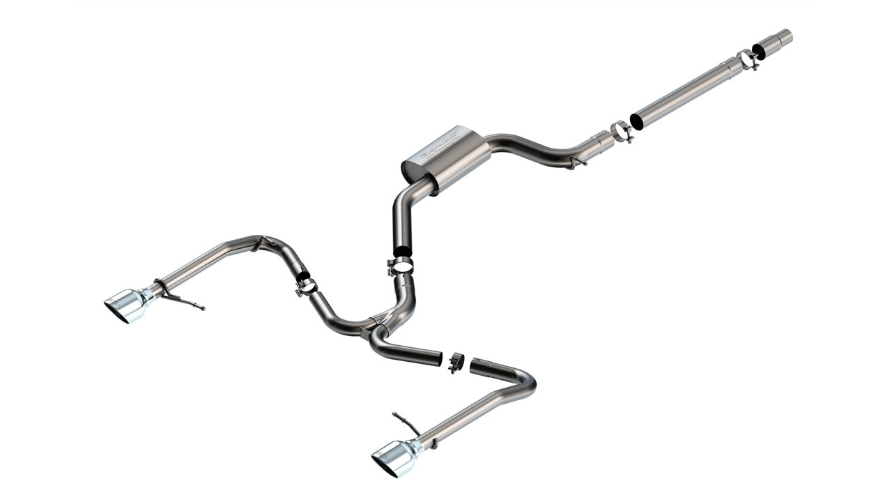 Borla 22-25 Volkswagen Jetta GLI S-type Cat-Back Exhaust w/ 5in Chrome Tips