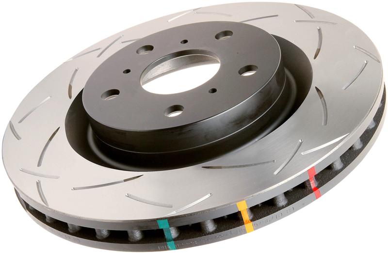 DBA 02-08 Porsche 911 GT2 (w/Iron Rotor) Front 4000 Series Slotted Rotor