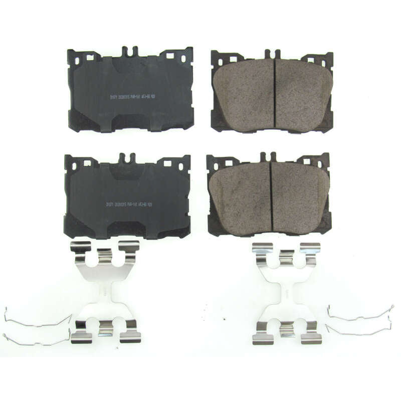 PowerStop 17-18 Mercedes-Benz C43 AMG Front Z17 Evolution Ceramic Brake Pads w/Hardware