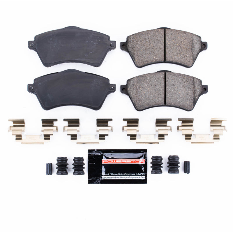 PowerStop 02-05 Land Rover Freelander Front Z23 Evo Sport Brake Pad w/Hardware