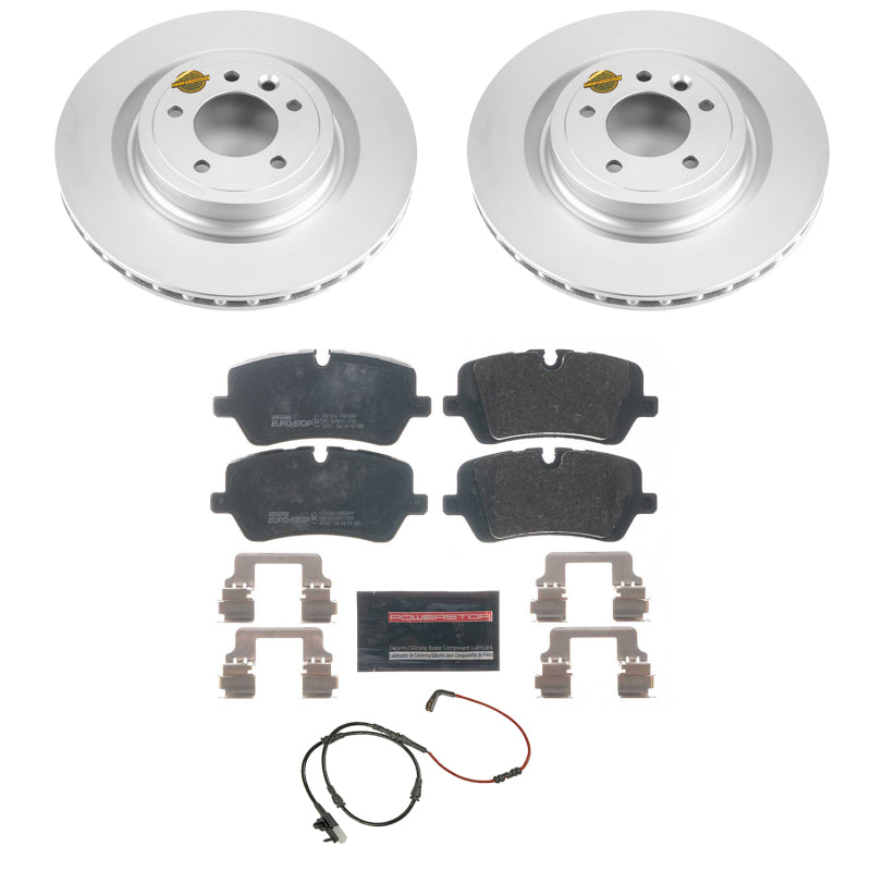 PowerStop 2017 Land Rover Discovery Rear Euro-Stop Brake Kit