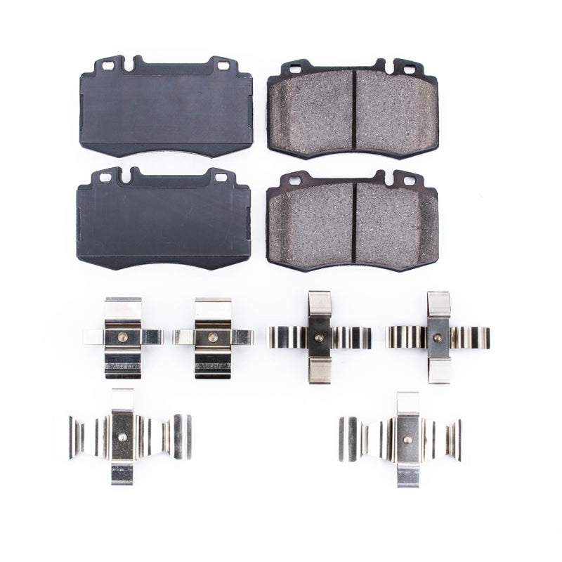 PowerStop 02-04 Mercedes-Benz C32 AMG Front Z17 Evolution Ceramic Brake Pads w/Hardware