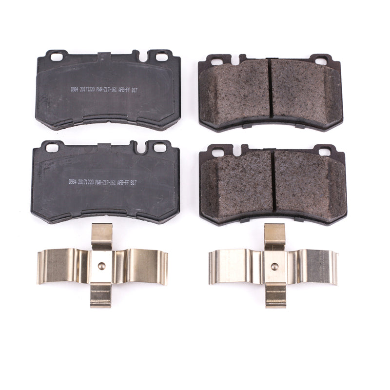 PowerStop 03-06 Mercedes-Benz CL55 AMG Rear Z17 Evolution Ceramic Brake Pads w/Hardware
