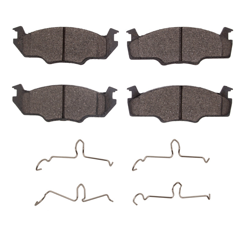 DFC 80-84 Volkswagen Jetta Sedan Front 5000 Advanced Semi Metallic Brake Pads and Hardware Kit