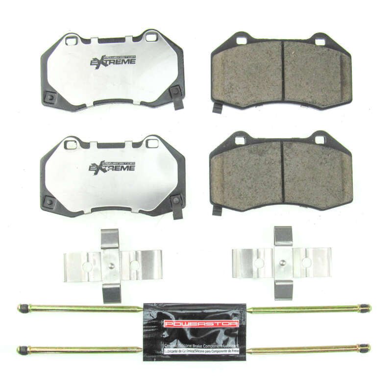 PowerStop 17-18 Fiat 124 Spider Front Z26 Extreme Street Brake Pads w/Hardware