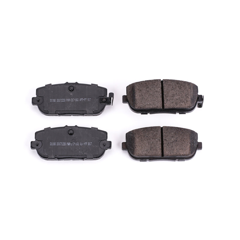 PowerStop 17-19 Fiat 124 Spider Rear Z16 Evolution Ceramic Brake Pads