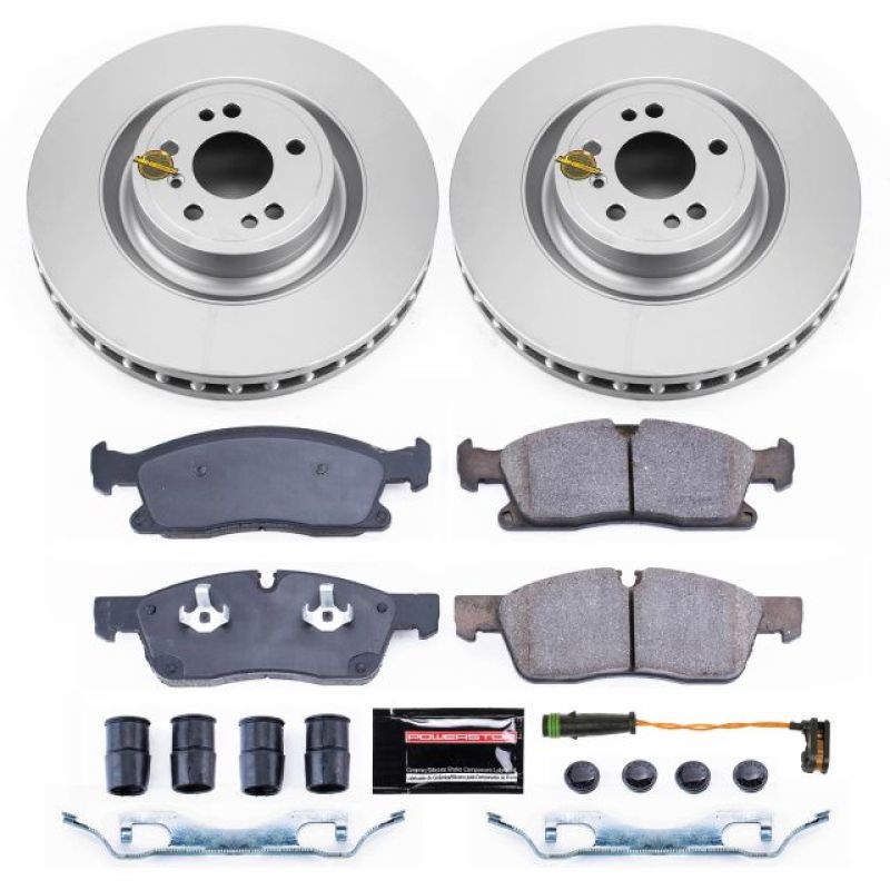 PowerStop 13-16 Mercedes-Benz GL350 Front Z23 Evolution Sport Coated Brake Kit