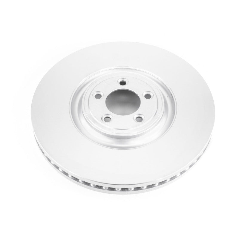PowerStop 14-19 Jaguar F-Type Front Evolution High Carbon Geomet Coated Rotor