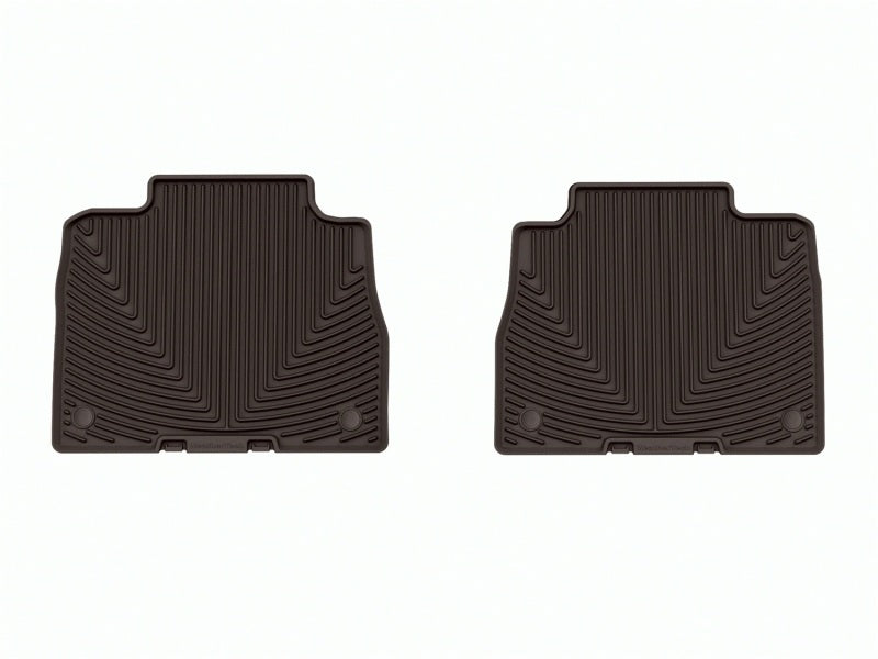 WeatherTech 21-23 Mercedes-Benz AMG GLE 53 / 2020 AMG GLE 43 Rear Rubber Mats - Cocoa