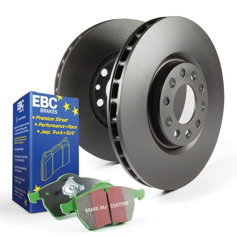 EBC S11 Kits Greenstuff Pads and RK Rotors - 1998-1999 Volkswagen Passat GLX