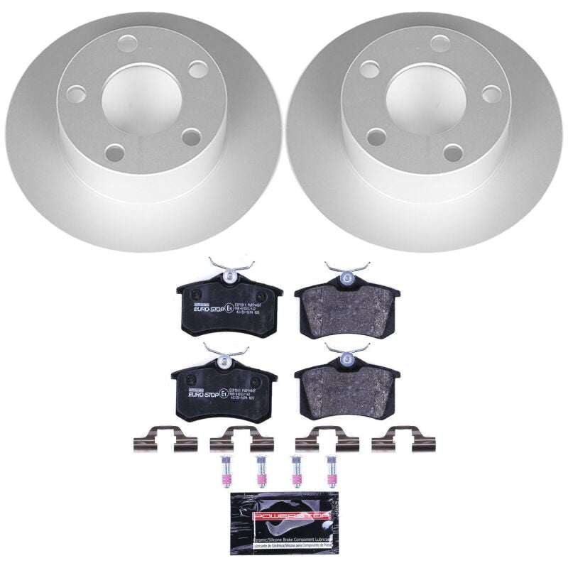 PowerStop 98-04 Audi A6 Rear Euro-Stop Brake Kit