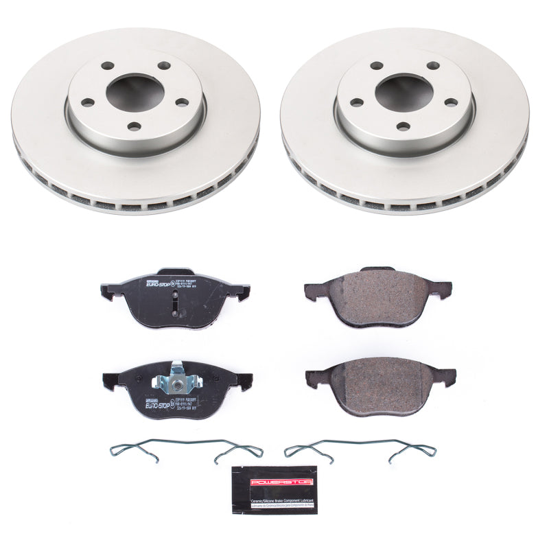 PowerStop 13-18 Ford C-Max Front Euro-Stop Brake Kit