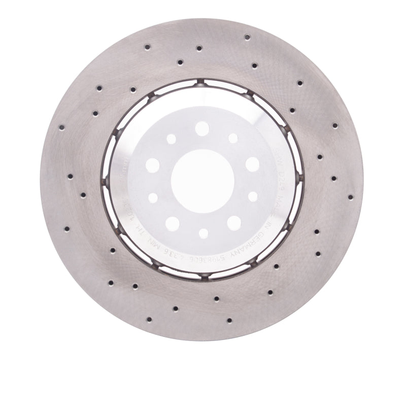 DFC 15-20 Alfa Romeo 4C Front Drilled Hi-Carbon Alloy Geomet Coated Rotor