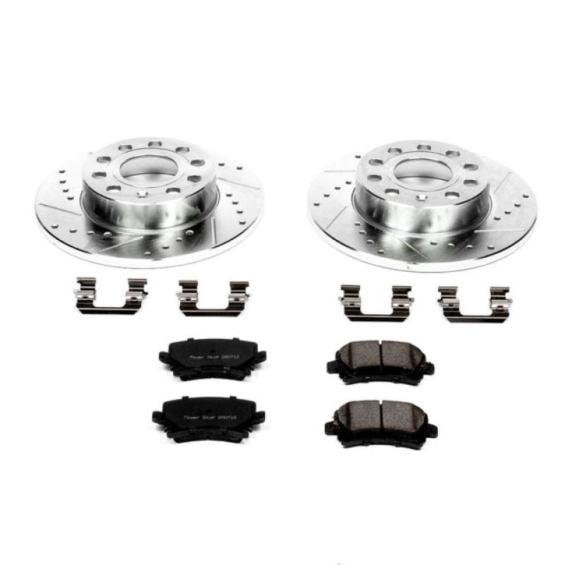 PowerStop 2008 Audi A3 Rear Z23 Evolution Sport Brake Kit