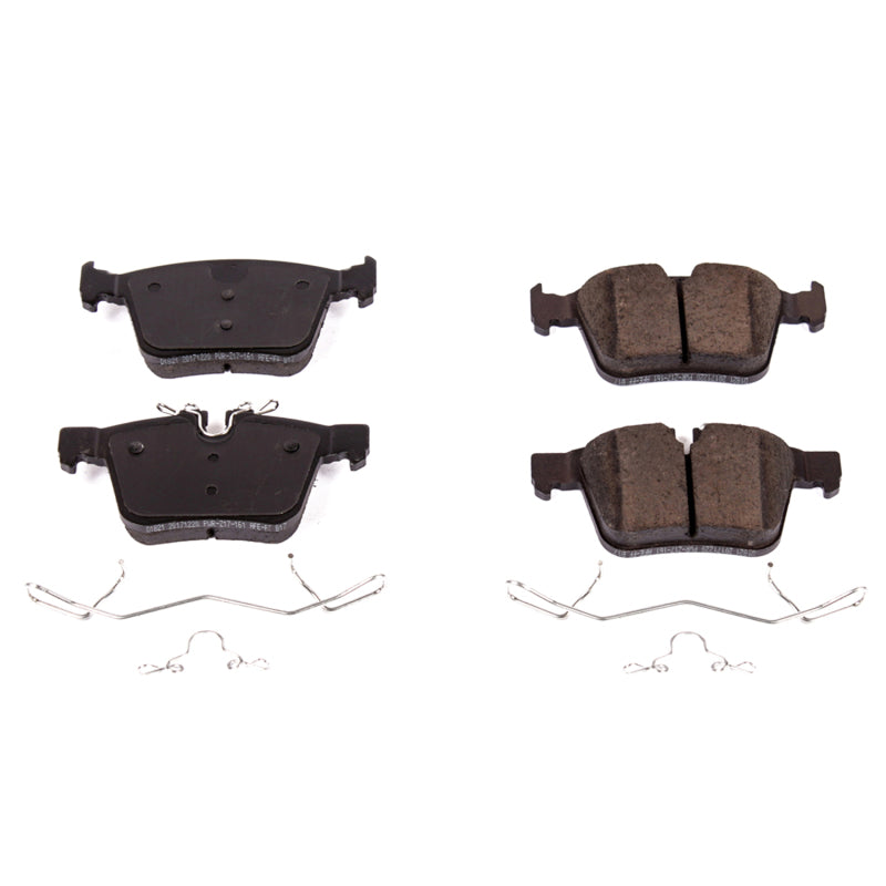 PowerStop 2018 Jaguar E-Pace Rear Z17 Evolution Ceramic Brake Pads w/Hardware