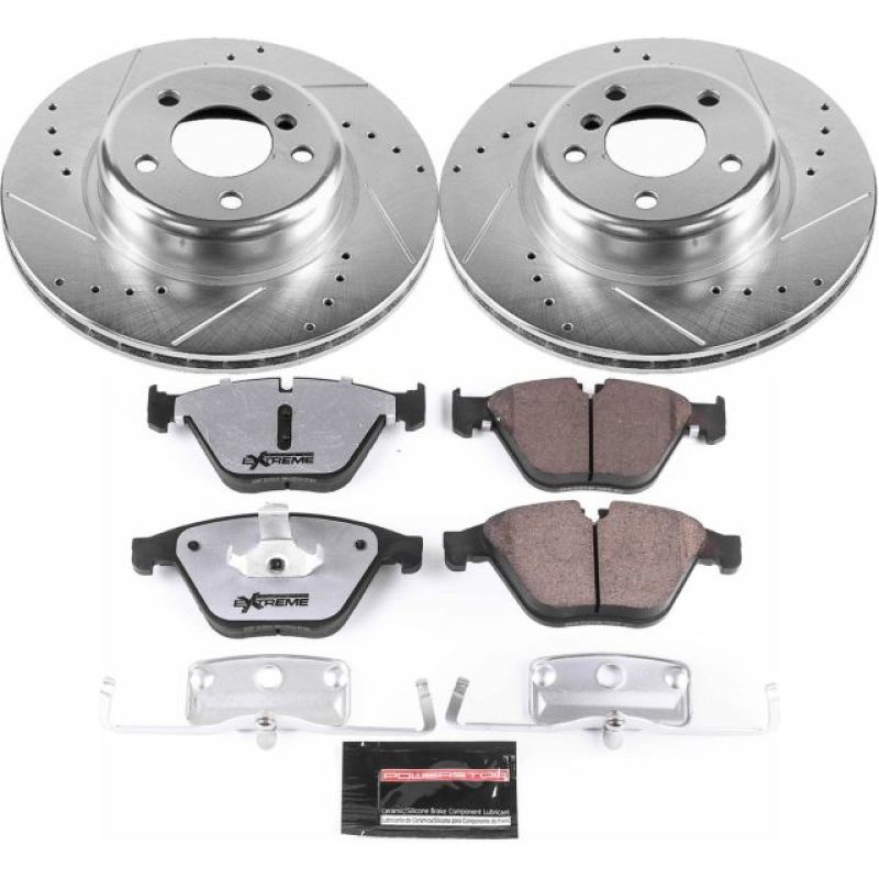 PowerStop 14-16 BMW 528i Front Z26 Street Warrior Brake Kit