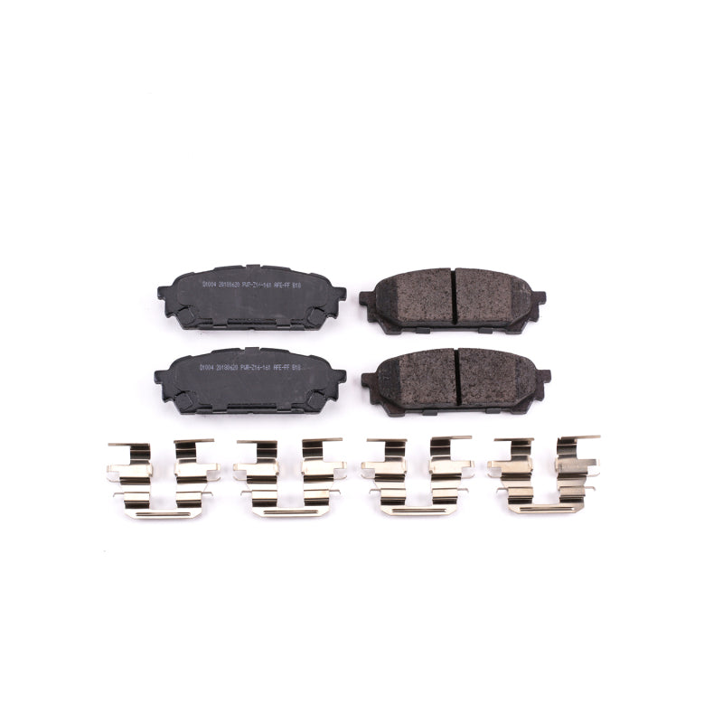 PowerStop 05-06 Saab 9-2X Rear Z17 Evolution Ceramic Brake Pads w/Hardware