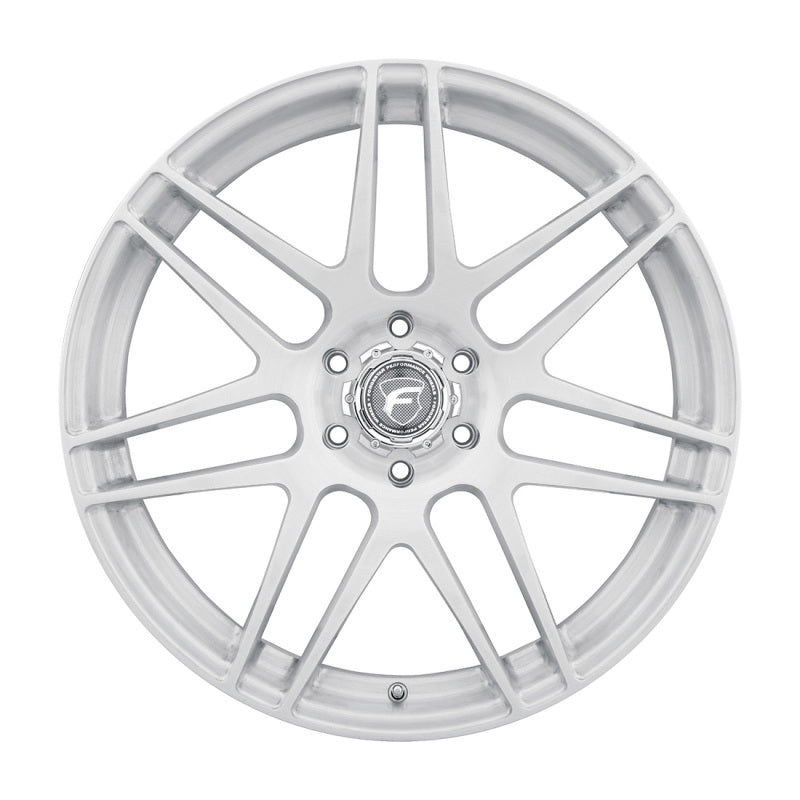Forgestar X14 22x10 / 6x139.7 BP / ET30 / 6.7in BS Gloss Brushed Silver Wheel - Standard Concavity
