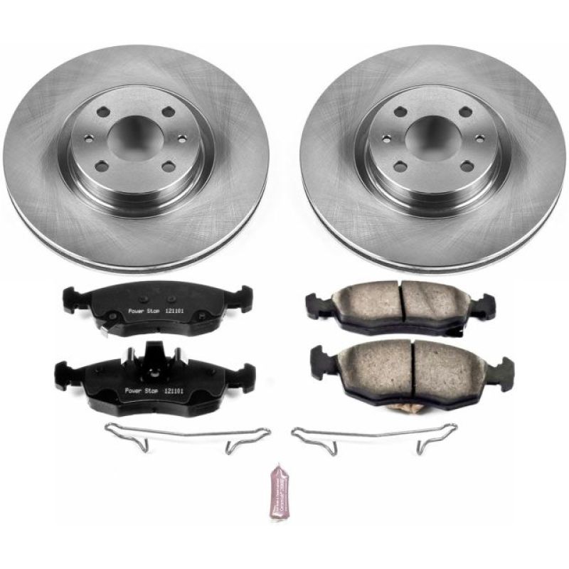 PowerStop 13-18 Fiat 500 Front Autospecialty Brake Kit