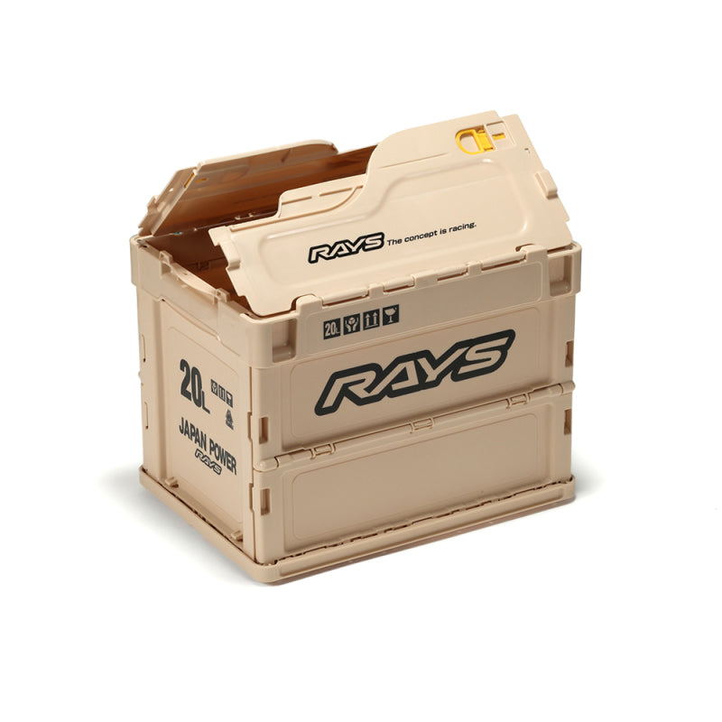 Rays Wheels Folding Container Box 23S 20L - Ivory