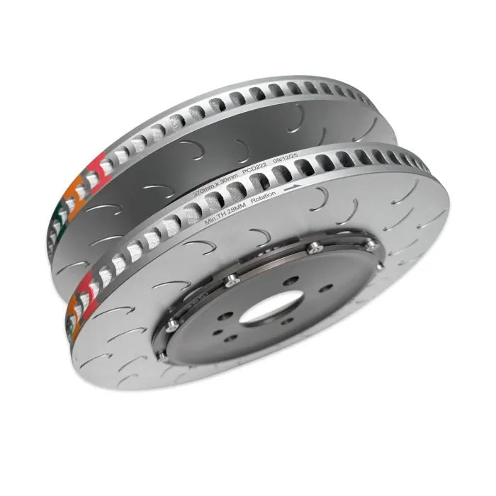 034Motorsport 2-Piece Floating Rear Brake Rotor Upgrade - Audi C8 RS6/RS7