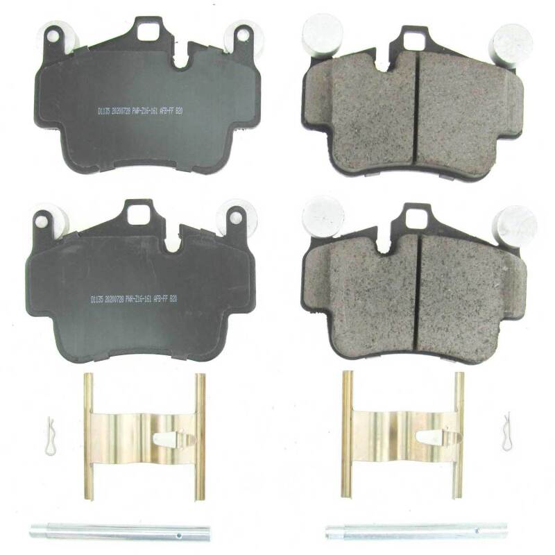 PowerStop 05-08 Porsche 911 Front or Rear Z17 Evolution Ceramic Brake Pads w/Hardware